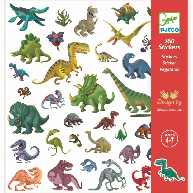 Djeco Sticker Dinosaurier