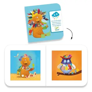 Djeco Sticker 3-6 Stickerbild Tiere
