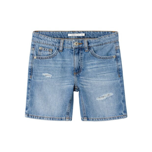 name it Jungen Jeans Shorts Used-Look