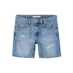 name it Jungen Jeans Shorts Used-Look