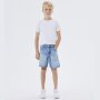 name it Jungen Jeans Shorts Used-Look