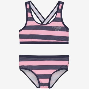 Color Kids Bikini rosa gestreift