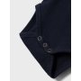 name it Basic Body kurzarm blau Knöpfe