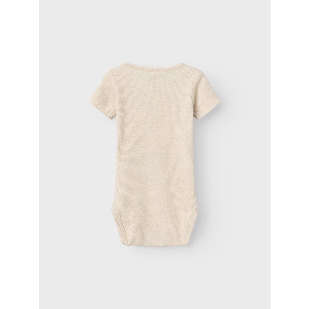 name it Basic Body kurzarm natur Borte