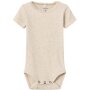 name it Basic Body kurzarm natur Borte