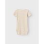 name it Basic Body kurzarm natur Borte