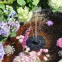 moses Blatt und Blüte Solar-Brunnen