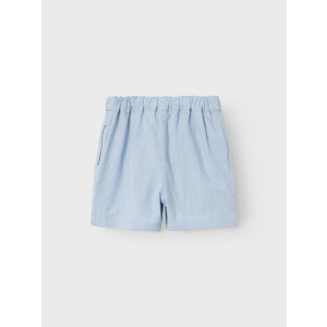 name it Leinen Hose Gürtel hellblau