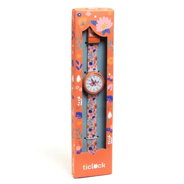 Djeco Kinder Armbanduhr Blumen