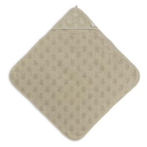 Jollein weiches Baby-Kapuzenhandtuch Miffy olive