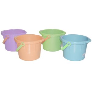 Spielstabil Sand-Eimer pastell