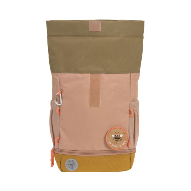 Lässig Mini Rolltop Kinder-Rucksack natur braun