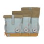 Lässig Mini Rolltop Kinder-Rucksack natur blau