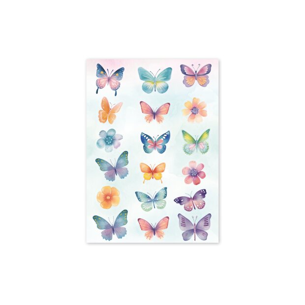 Lutz Mauder TapirElla Metallic-Sticker Schmetterlinge