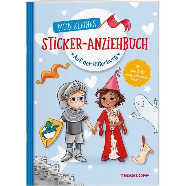 Tessloff Mein kleines Sticker-Anziehbuch Auf der Ritterburg