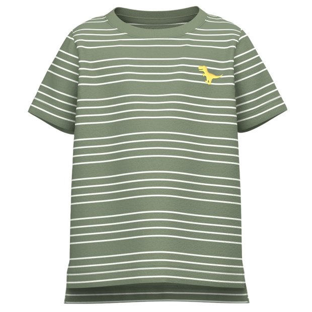 name it Jungen T-Shirt Dino grün