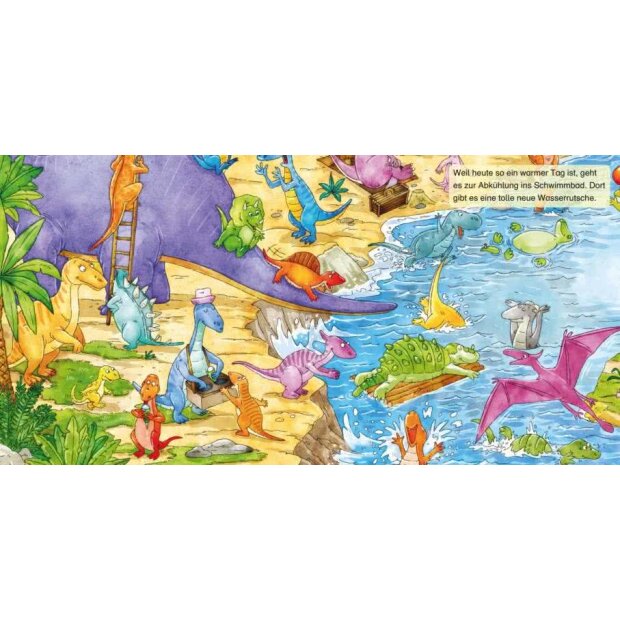 Maxi Pixi 337 Wimmelspaß mit vielen Dinosauriern
