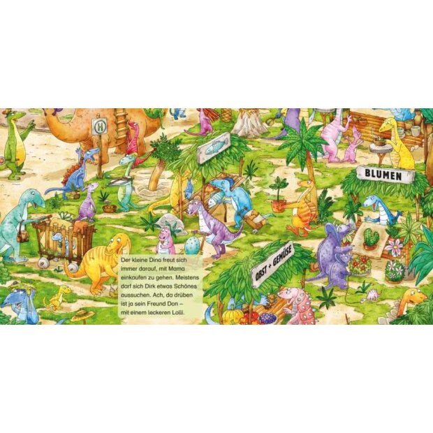 Maxi Pixi 337 Wimmelspaß mit vielen Dinosauriern