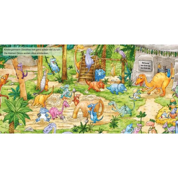 Maxi Pixi 337 Wimmelspaß mit vielen Dinosauriern