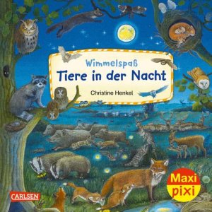 Maxi Pixi 425 Wimmelspaß Tiere in der Nacht