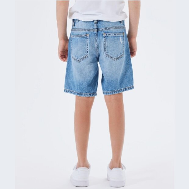 name it Jungen Jeans Shorts hellblau