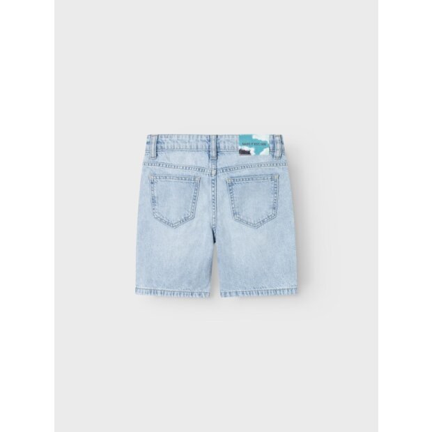 name it Jungen Jeans Shorts hellblau