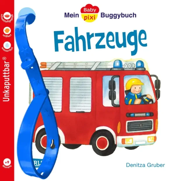 Carlsen Baby Pixi unkaputtbar 43 Mein Baby-Pixi Buggybuch Fahrzeuge