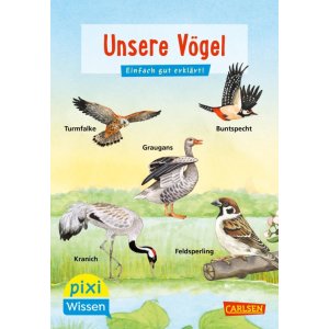 Carlsen Pixi Wissen 108 Unsere Vögel