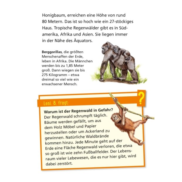 Carlsen Pixi Wissen 42 Tiere der Welt