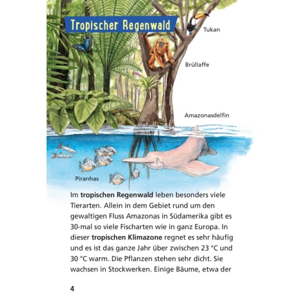 Carlsen Pixi Wissen 42 Tiere der Welt