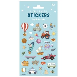 Little Dutch Sticker Jim & Friends 28 Stück
