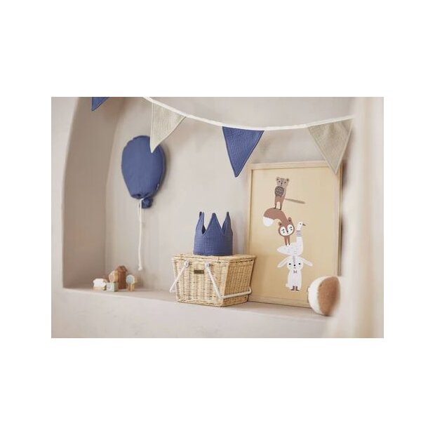 Jollein Ballon 25x50cm Jeans Blue