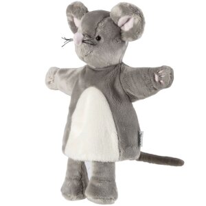 Sterntaler Handpuppe Maus grau für das Kasperltheater