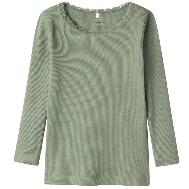 name it Mädchen Ribb-Shirt mint