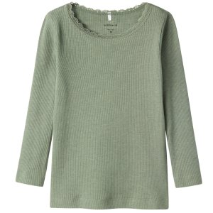 name it Mädchen Ribb-Shirt mint