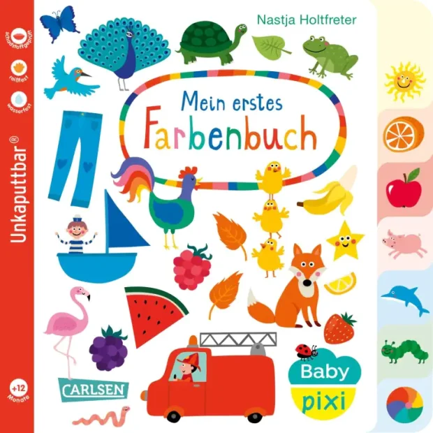 Carlsen Baby Pixi unkaputtbar 79 Mein erstes Farbenbuch