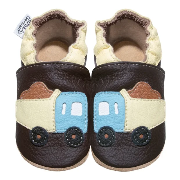 Hobea Lauflernschuhe - LKW braun