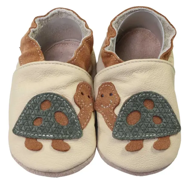 Hobea Lauflernschuhe - Schildkröte beige