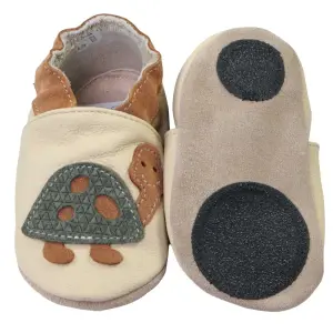 Hobea Lauflernschuhe - Schildkröte beige