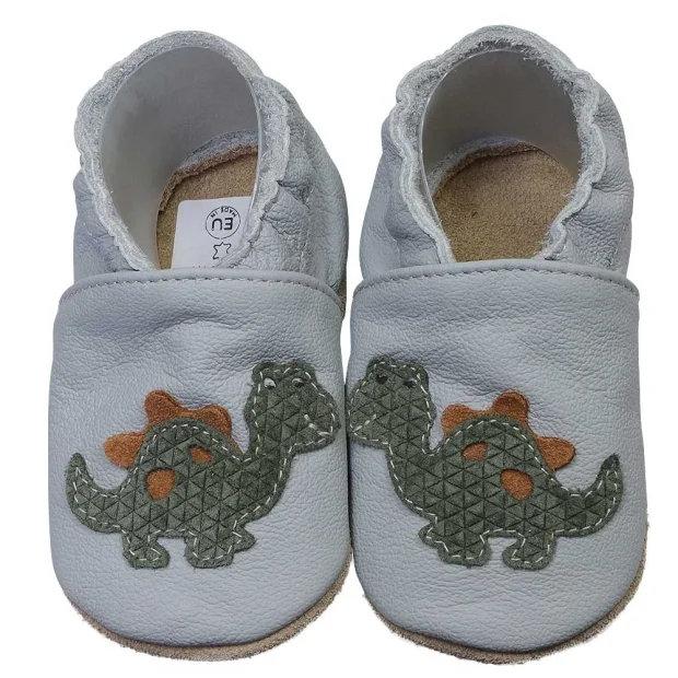 Hobea Lauflernschuhe - Dino grau
