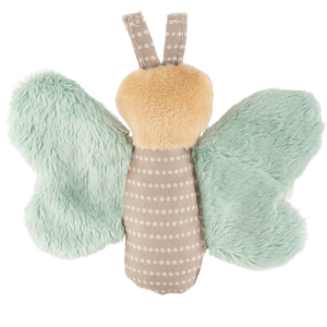 Baby-Greifling Schmetterling petrol grün