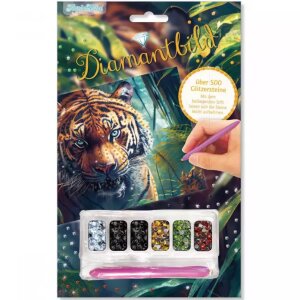 Lutz Mauder Diamantbild Tiger TapirElla