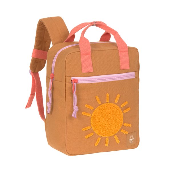 Lässig Kindergarten Rucksack Sonne Karamell