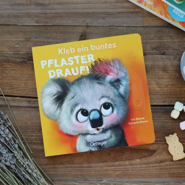 Oetinger Buch Kleb ein buntes Pflaster drauf