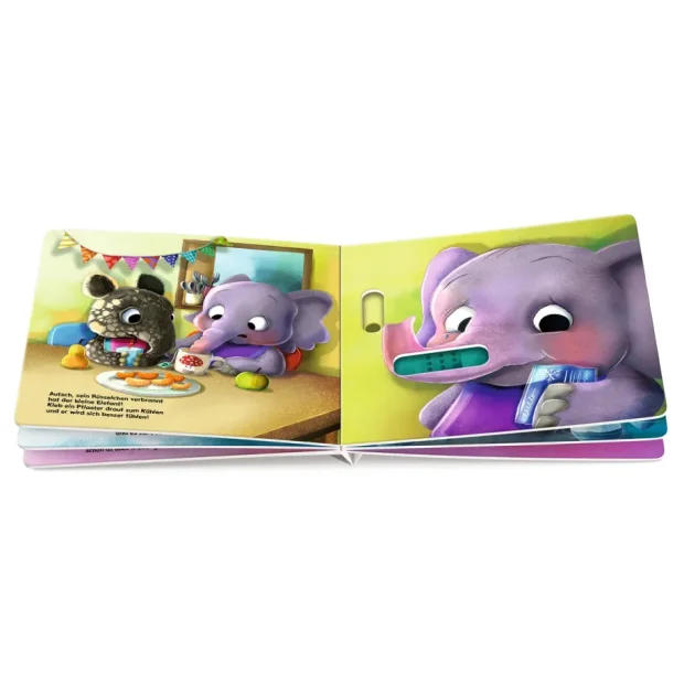 Oetinger Buch Kleb ein buntes Pflaster drauf