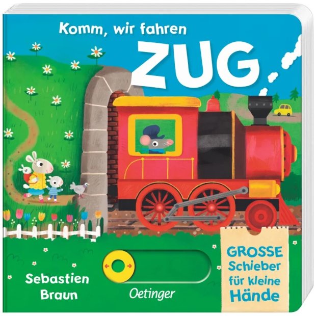 Oetinger Buch Komm wir fahren Zug