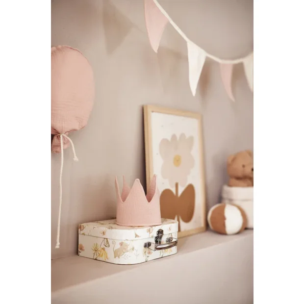 Jollein Stoff Girlande 200 x 17 cm Party Collection rosa