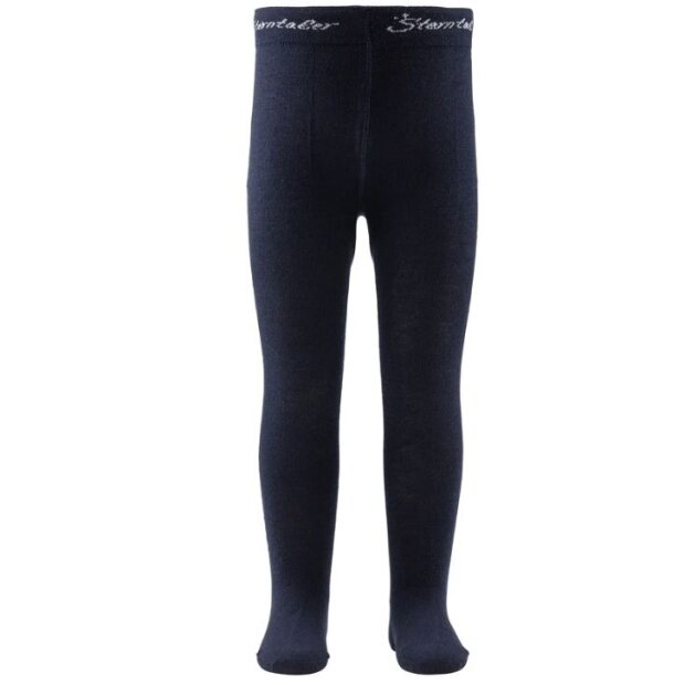 Sterntaler Kinder Strumpfhose Wolle blau