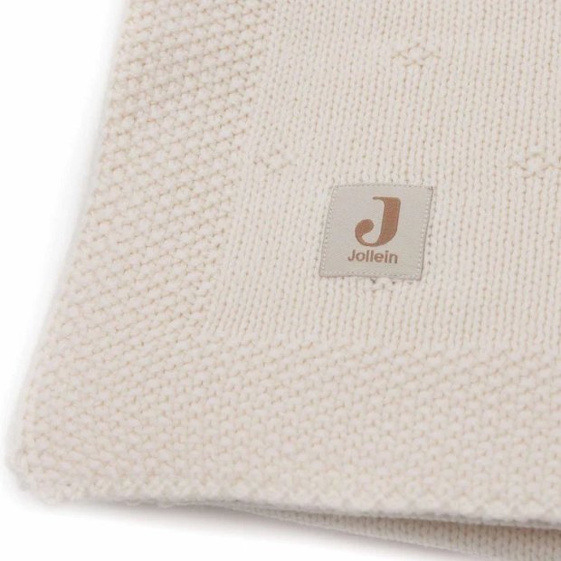 Jollein Baby Decke natur 75 x 100 cm