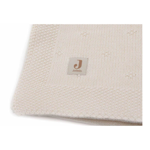 Decke 100 x 150 cm Cosy Knit - Ivory von Jollein